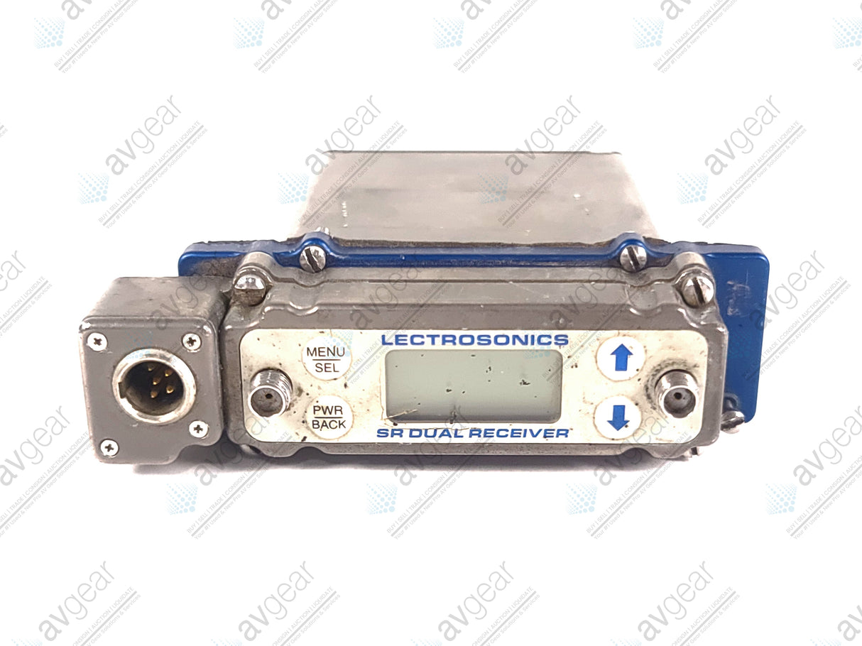 Lectrosonics SRA5P Dual UHF Receiver; Freq Block 25 (640.0-665.5) MHz [Not for Use in The USA]