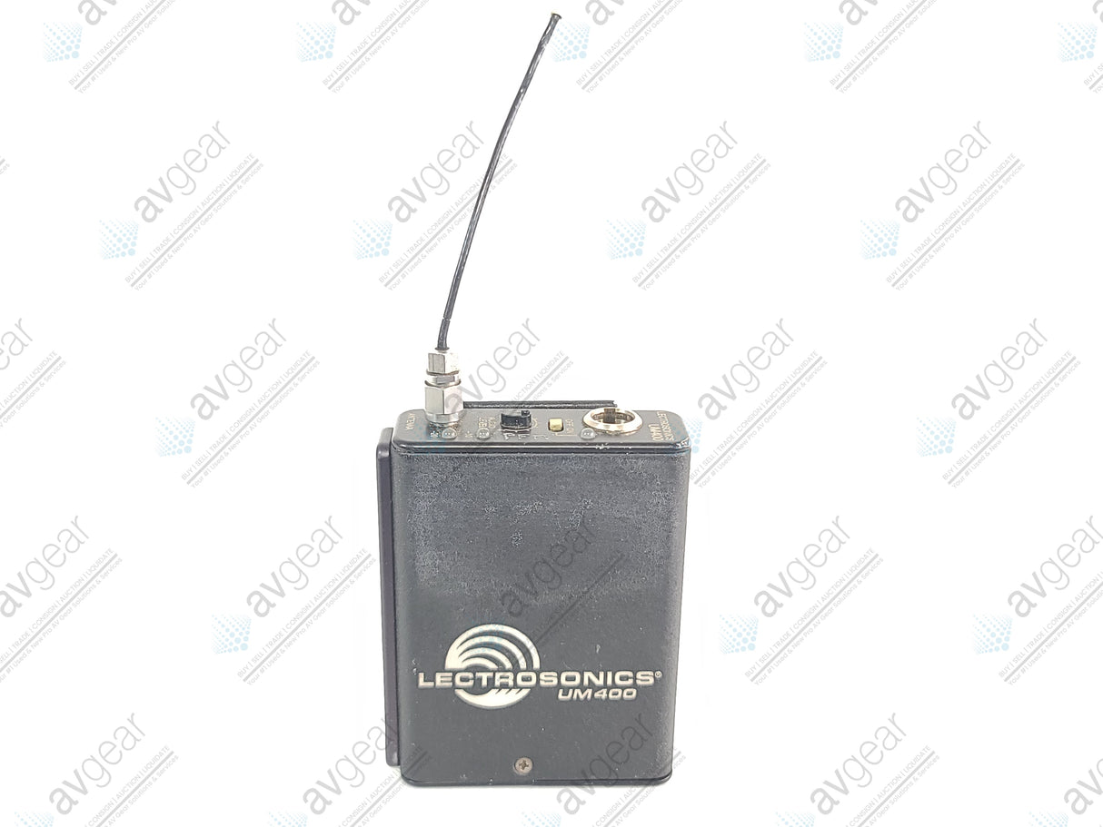 Lectrosonics UM400 Block 29 Belt Pck Transmitter (742-767MHz) [Not For Use In The USA]