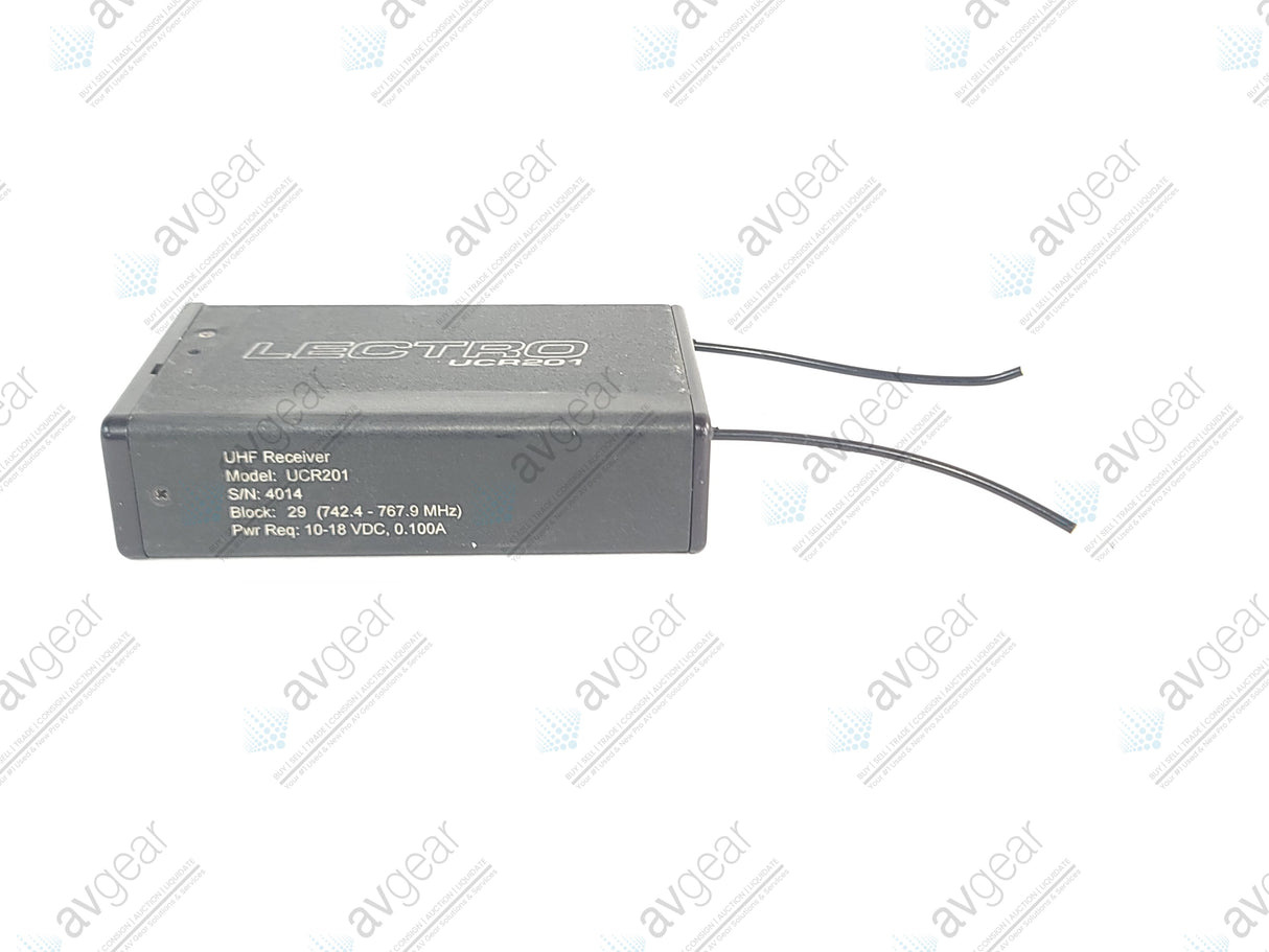 Lectrosonics UCR201 UHF Receiver Block 29 (742-767MHz) [Not For Use In The USA]