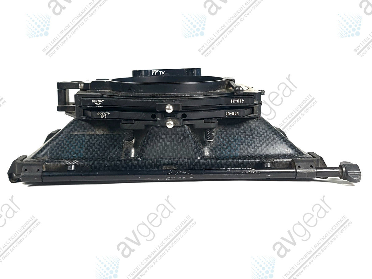 Chrosziel SD 412 Matte Box 110MM Outer Ring, Filter Trays & Rail Mount (Missing Flag)