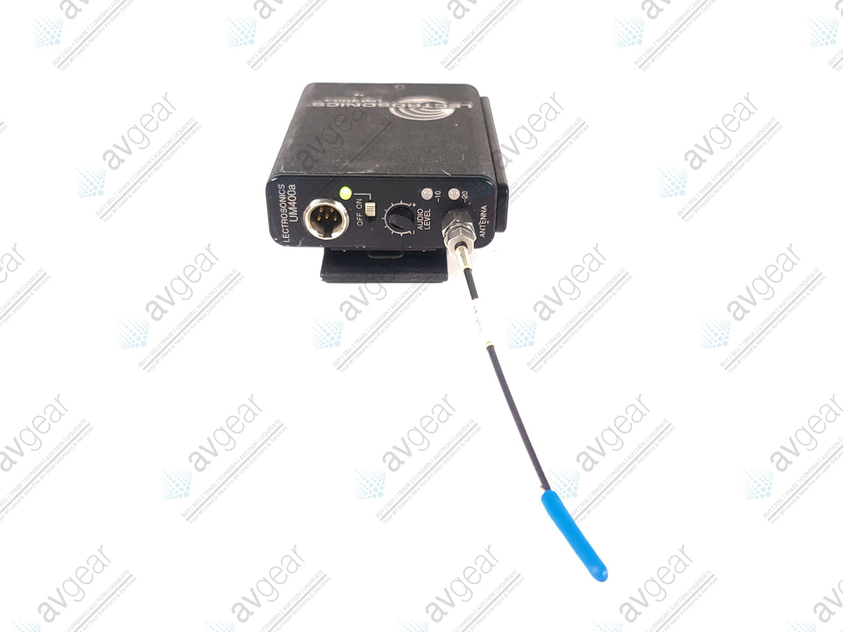 Lectrosonics UM400A Block 26 Belt Pack Transmitter (665-691MHz) [Not For Use In The USA]