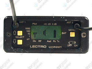 Lectrosonics UCR201 UHF Receiver Block 22 (563-588MHz) (NEEDS REPAIR)