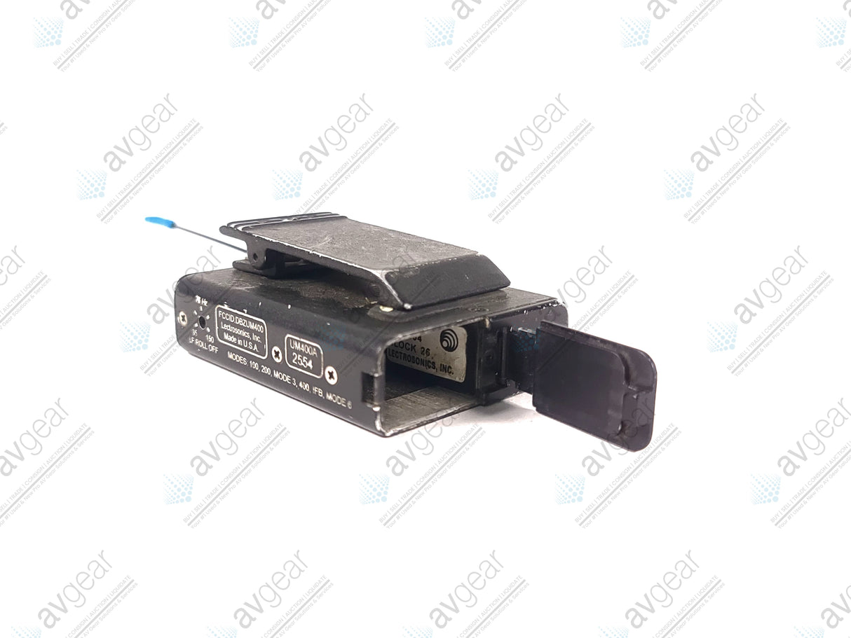 Lectrosonics UM400A Block 26 Belt Pack Transmitter (665-691MHz) [Not For Use In The USA]