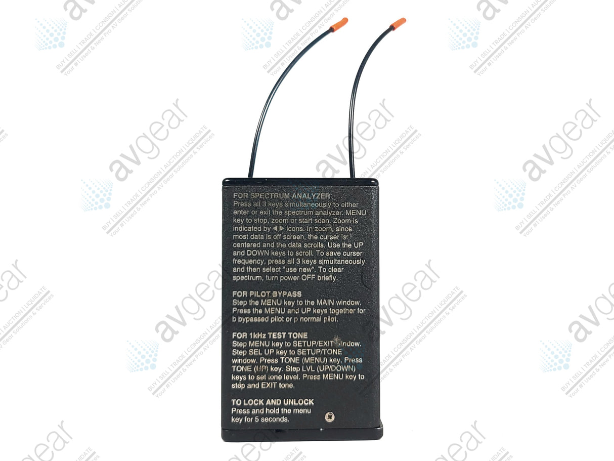 Lectrosonics UCR201 UHF Receiver Block 22 (563-588MHz)