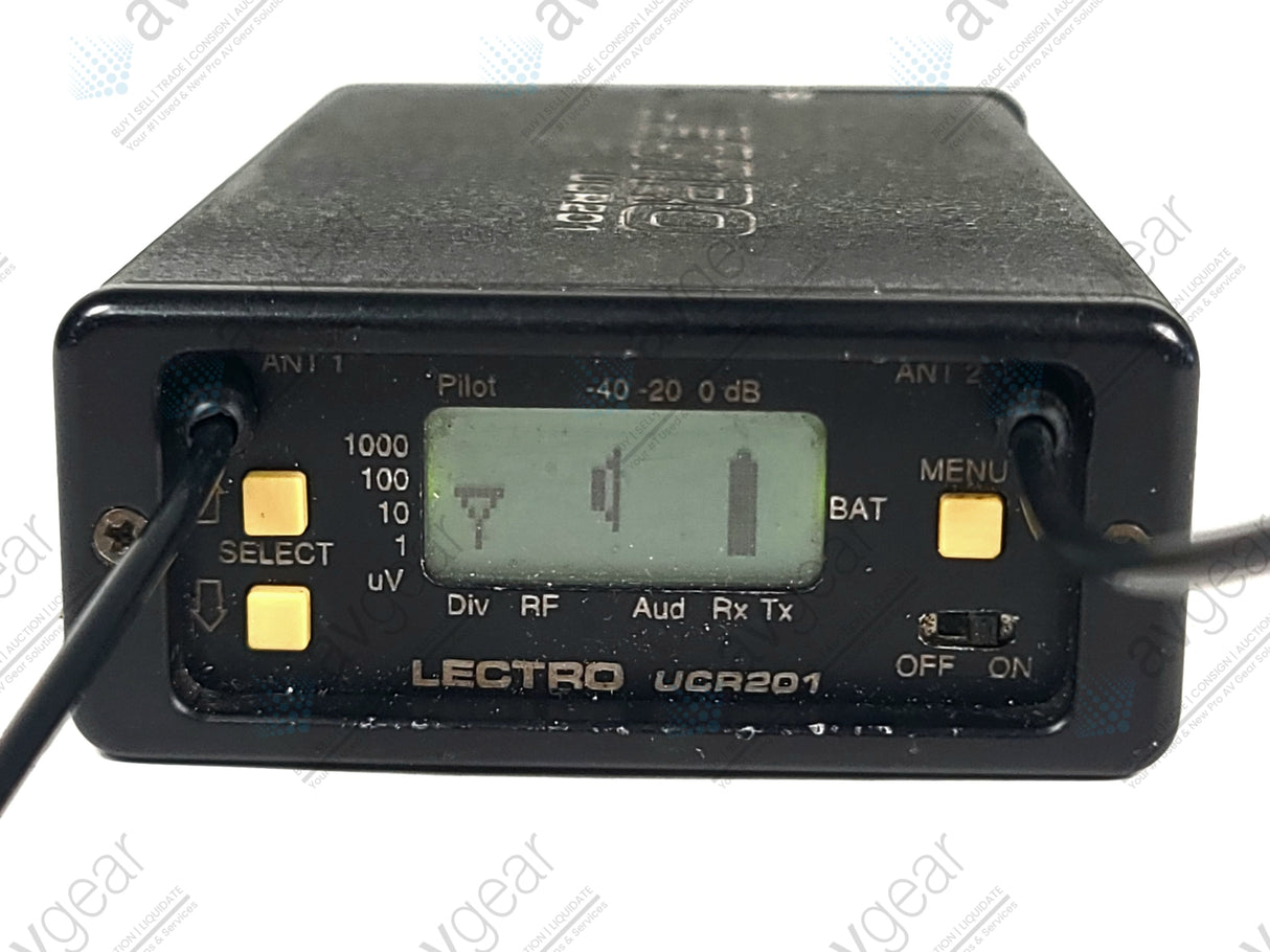 Lectrosonics UCR201 UHF Receiver Block 22 (563-588MHz)
