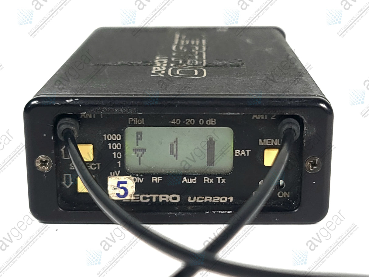Lectrosonics UCR201 UHF Receiver Block 22 (563-588MHz)
