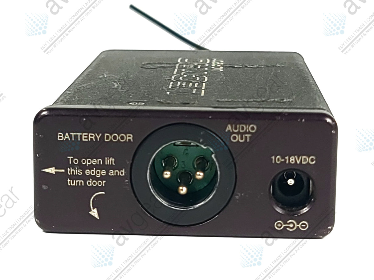 Lectrosonics UCR201 UHF Receiver Block 22 (563-588MHz)