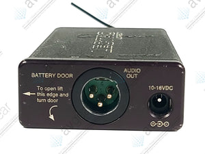 Lectrosonics UCR201 UHF Receiver Block 22 (563-588MHz)