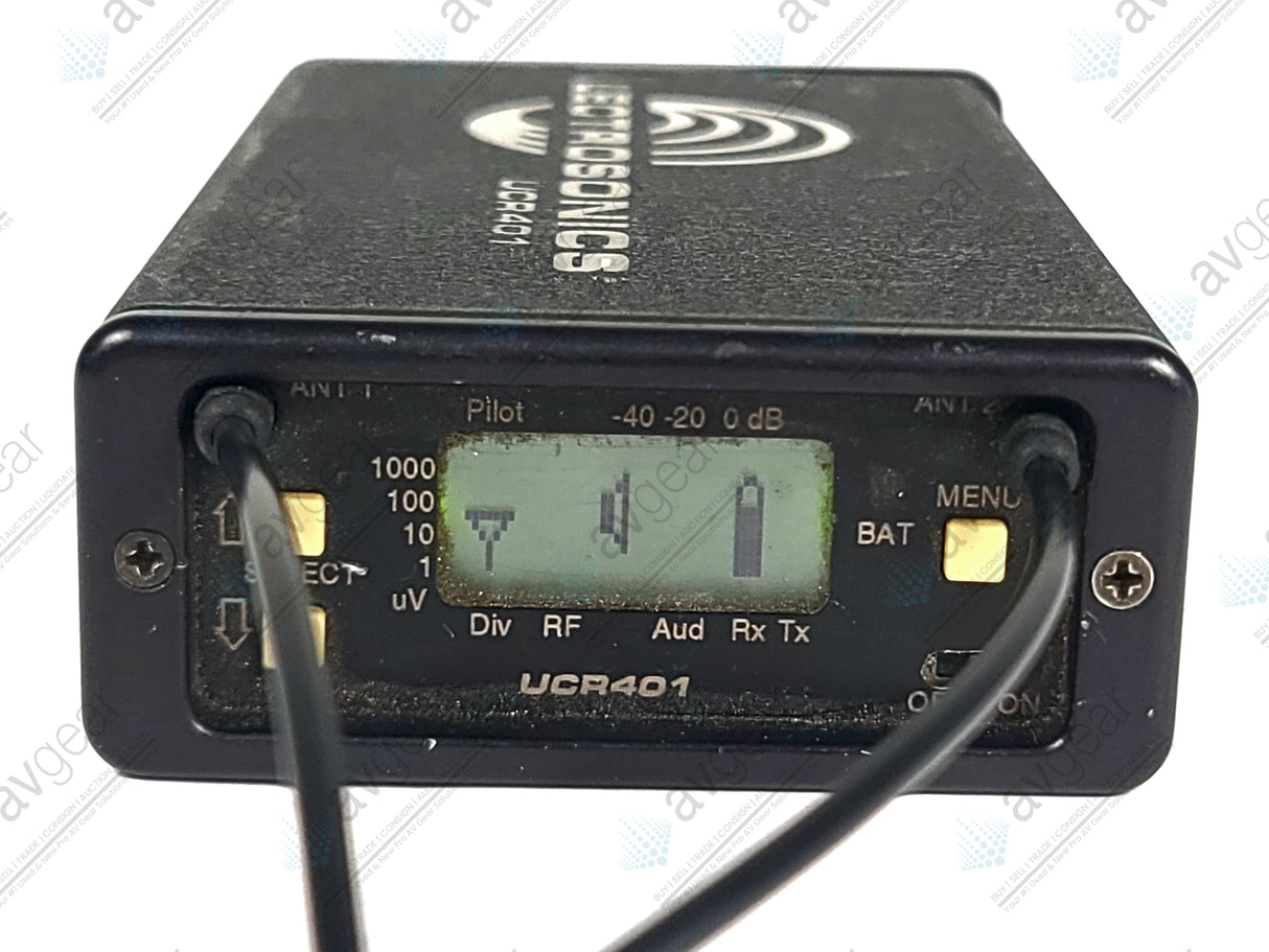 Lectrosonics UCR401 UHF Receiver Block 22 (563-588MHz)