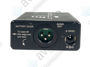 Lectrosonics UCR401 UHF Receiver Block 22 (563-588MHz)