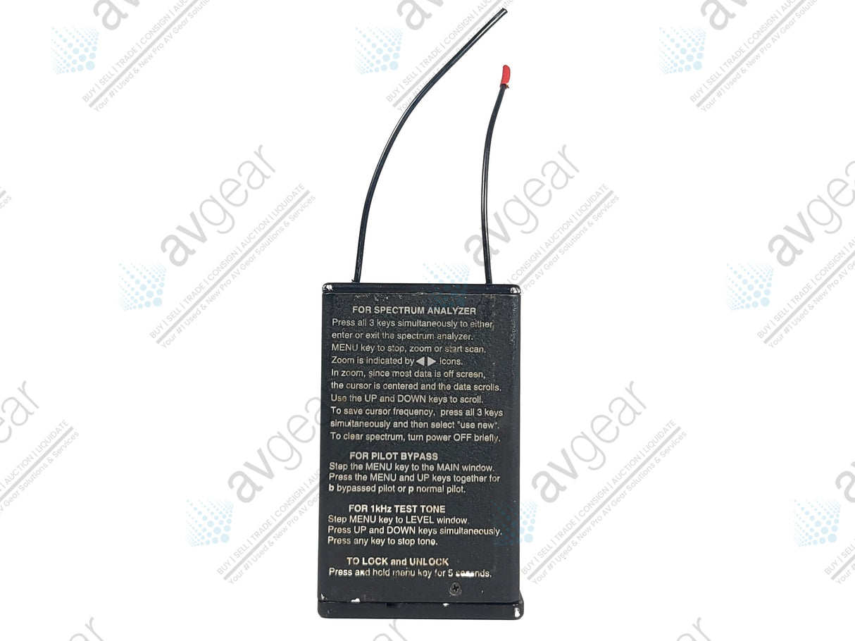 Lectrosonics UCR201 UHF Receiver Block 22 (563-588MHz)