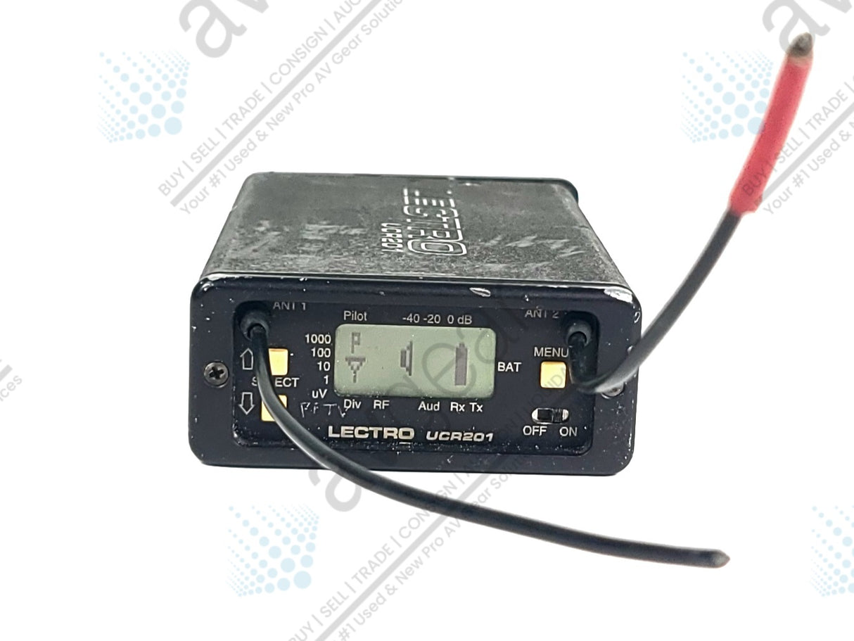 Lectrosonics UCR201 UHF Receiver Block 22 (563-588MHz)