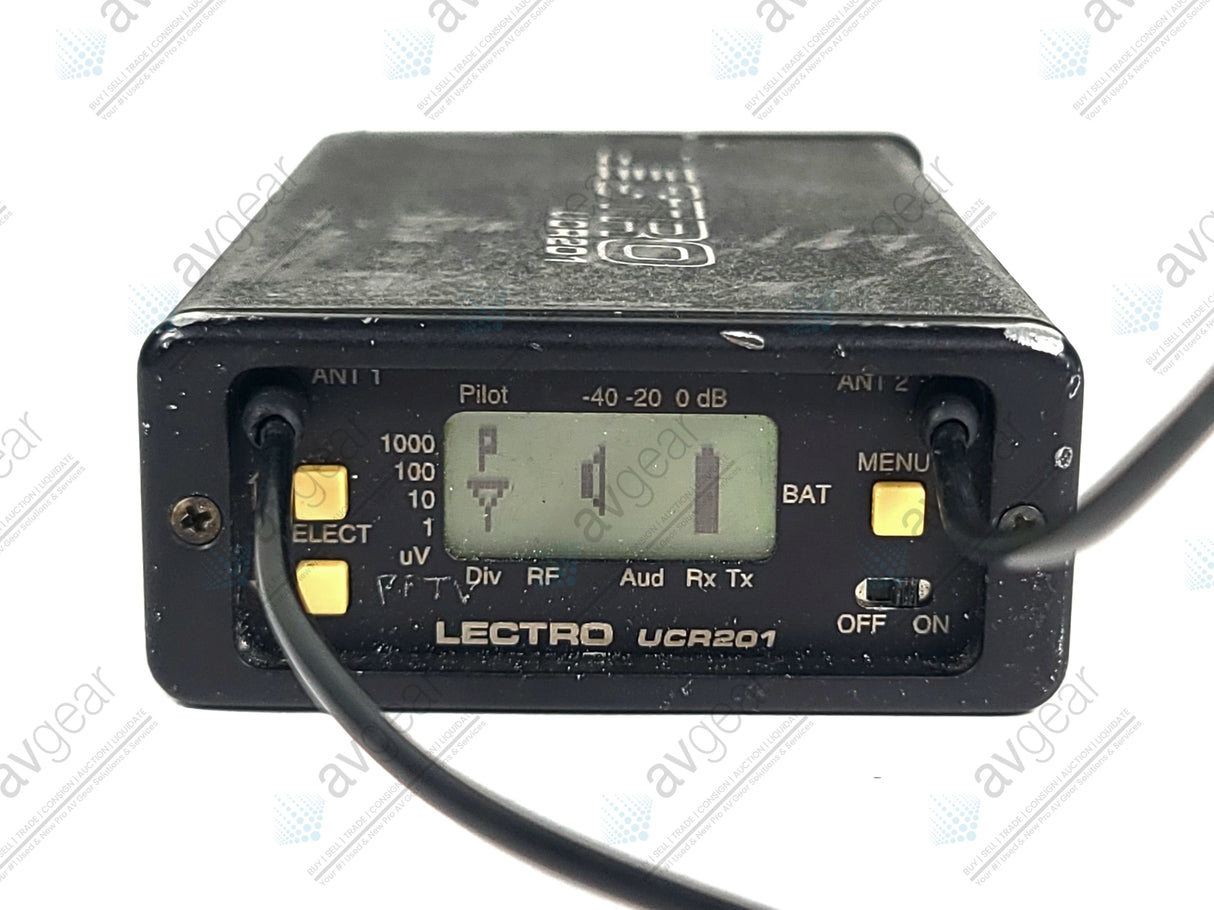 Lectrosonics UCR201 UHF Receiver Block 22 (563-588MHz)