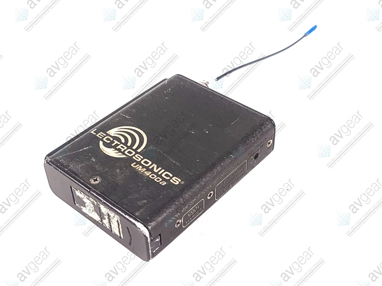 Lectrosonics UM400A Block 26 Belt Pack Transmitter (665-691MHz) [Not For Use In The USA]