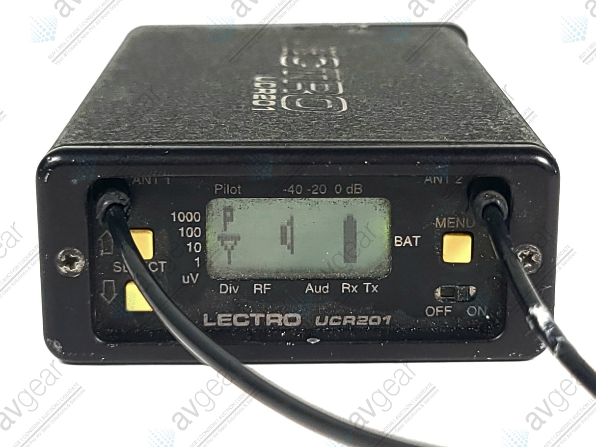 Lectrosonics UCR201 UHF Receiver Block 22 (563-588MHz)