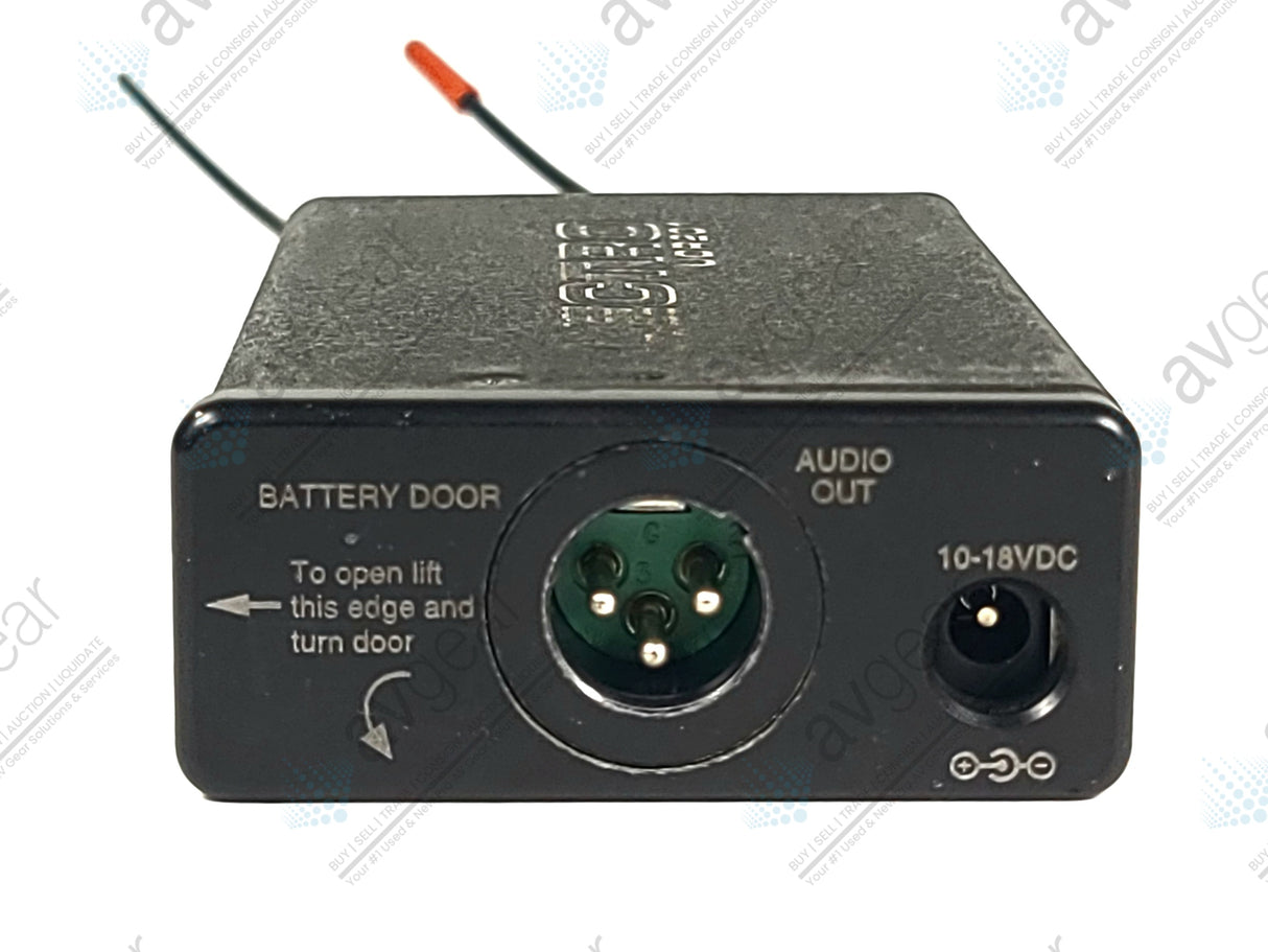 Lectrosonics UCR201 UHF Receiver Block 22 (563-588MHz)