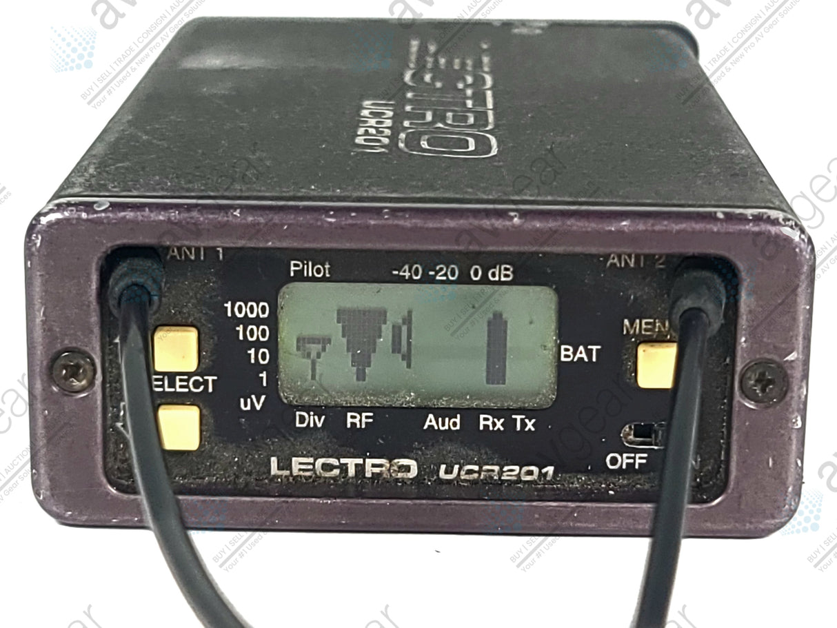 Lectrosonics UCR201 UHF Receiver Block 22 (563-588MHz)