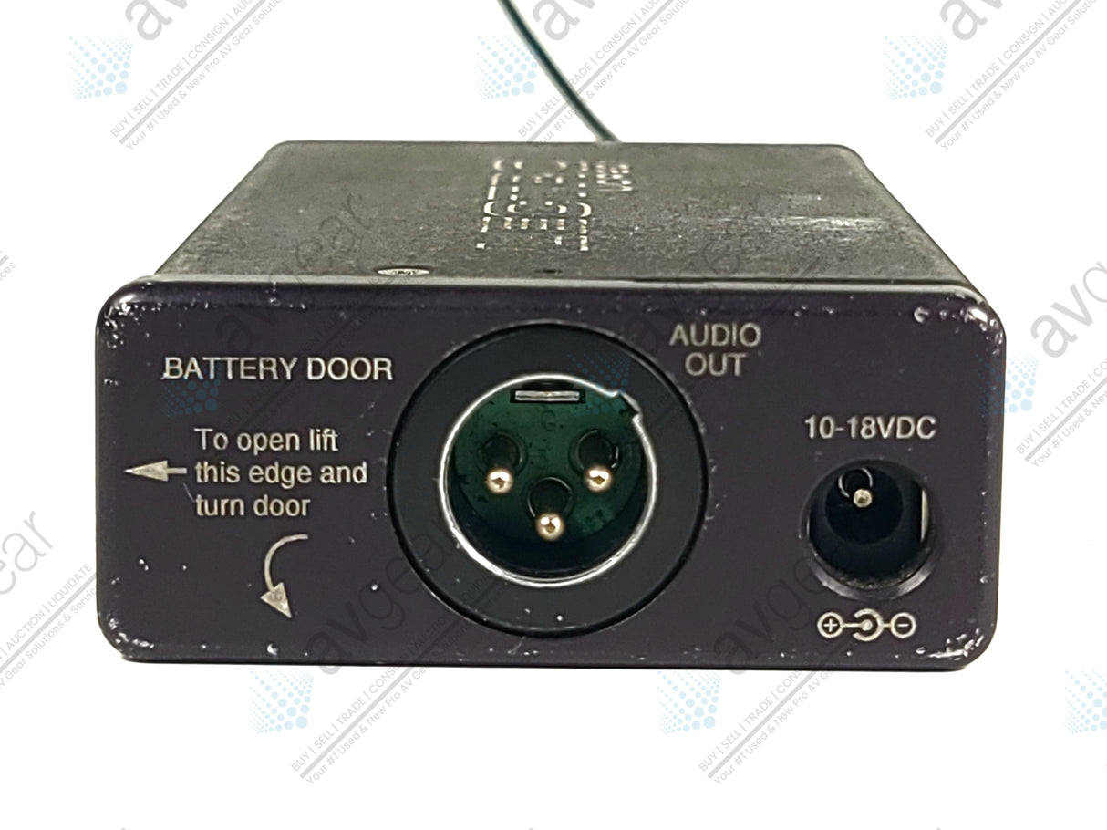 Lectrosonics UCR201 UHF Receiver Block 22 (563-588MHz)