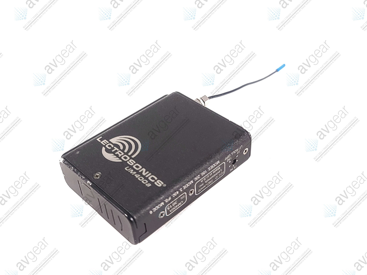 Lectrosonics UM400A Block 26 Belt Pack Transmitter (665-691MHz) [Not For Use In The USA]