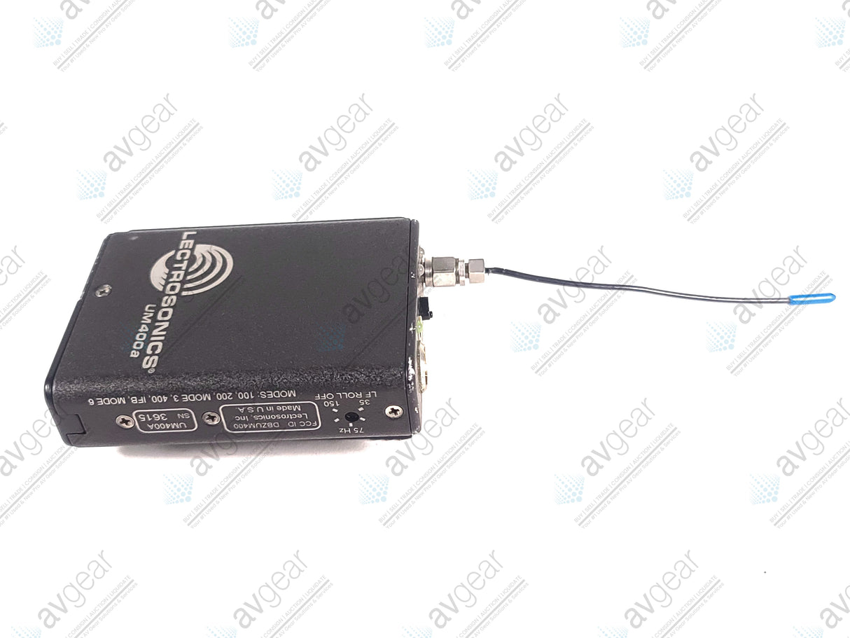 Lectrosonics UM400A Block 26 Belt Pack Transmitter (665-691MHz) [Not For Use In The USA]