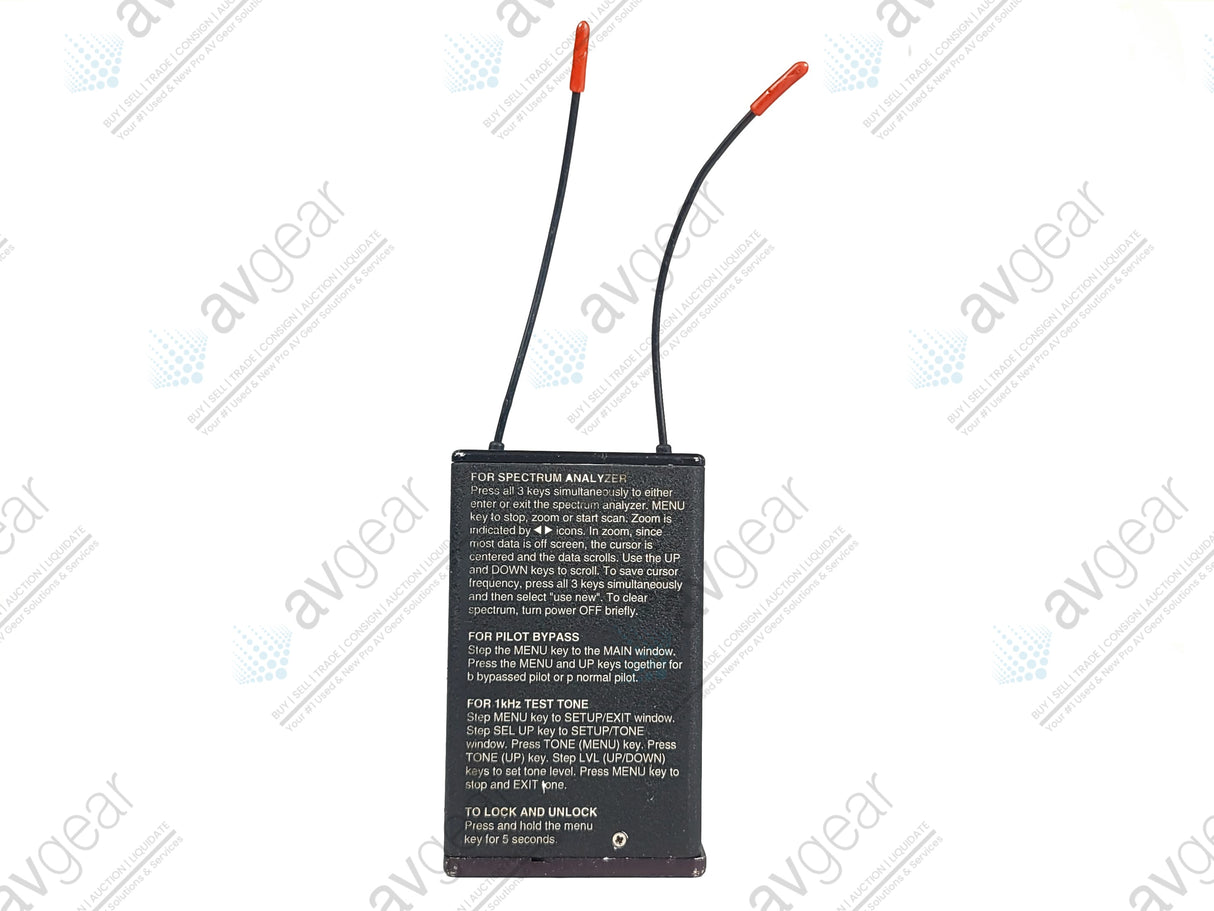 Lectrosonics UCR201 UHF Receiver Block 22 (563-588MHz)