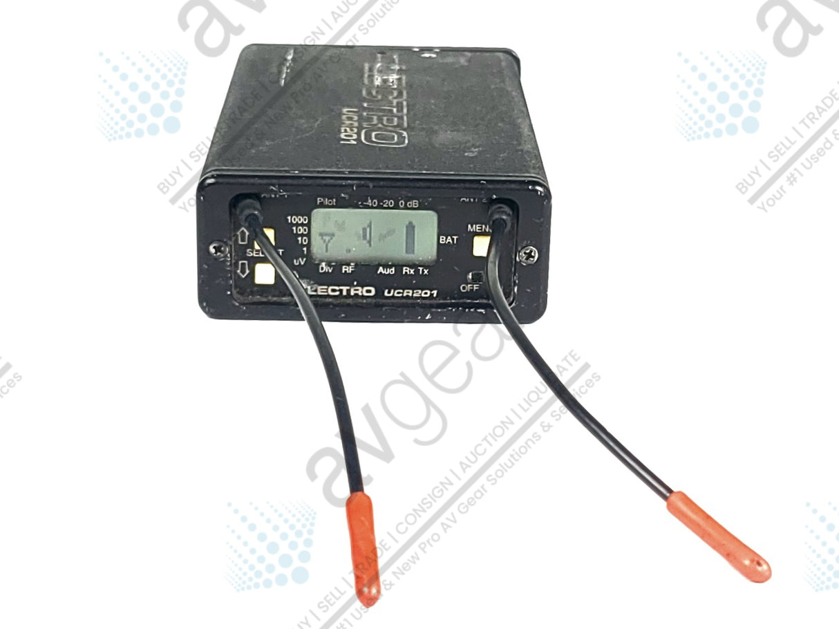 Lectrosonics UCR201 UHF Receiver Block 22 (563-588MHz)