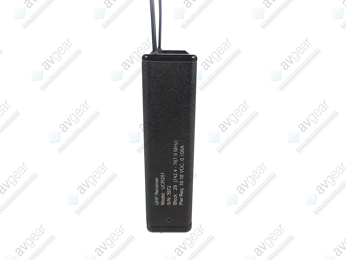 Lectrosonics UCR201 UHF Receiver Block 25 (640-665MHz) [Not For Use In The USA]