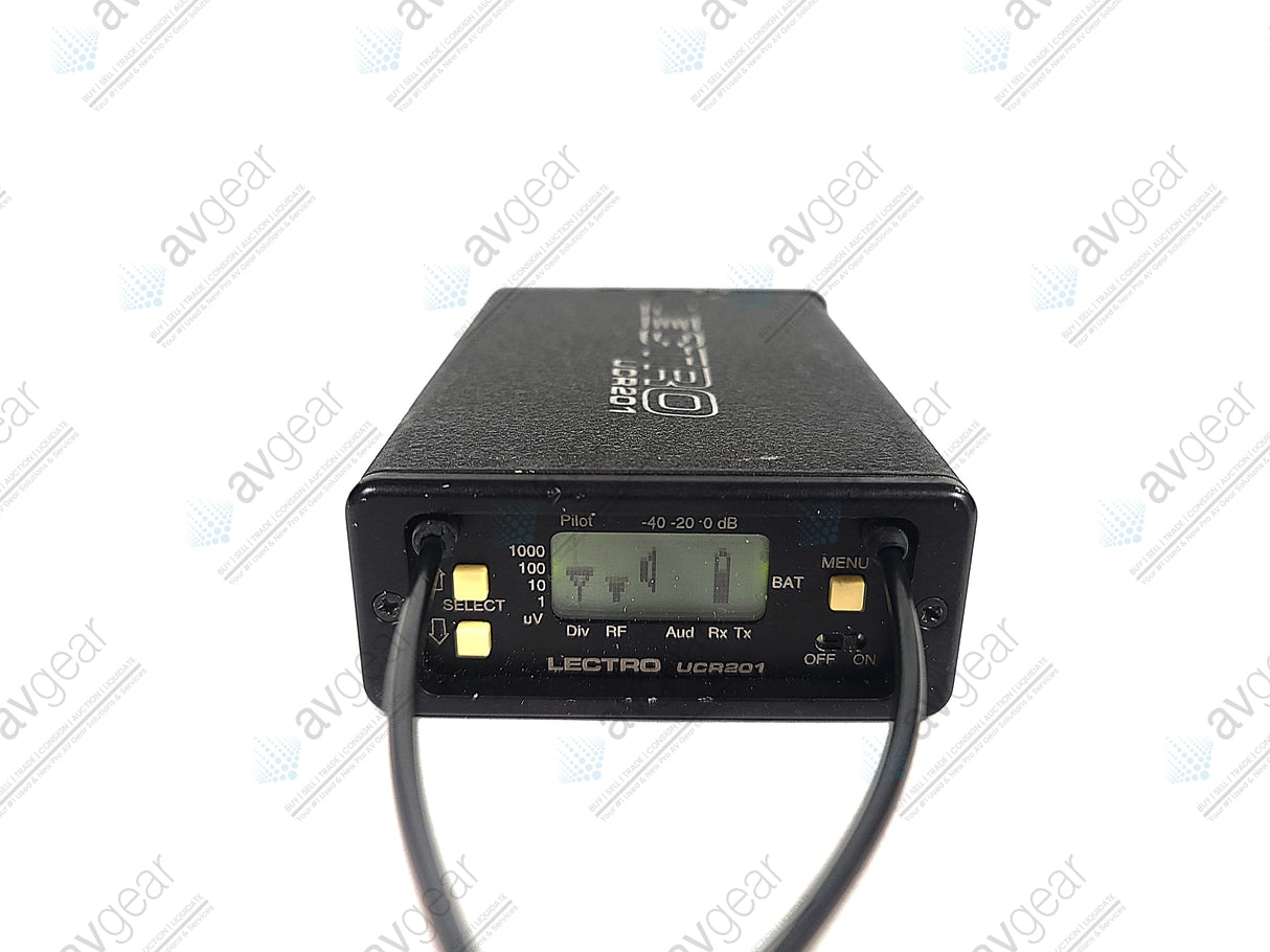 Lectrosonics UCR201 UHF Receiver Block 25 (640-665MHz) [Not For Use In The USA]