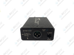 Lectrosonics UCR201 UHF Receiver Block 25 (640-665MHz) [Not For Use In The USA]