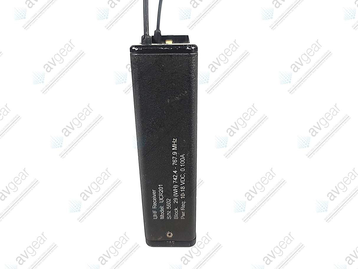 Lectrosonics UCR201 UHF Receiver Block 25 (640-665MHz) [Not For Use In The USA]