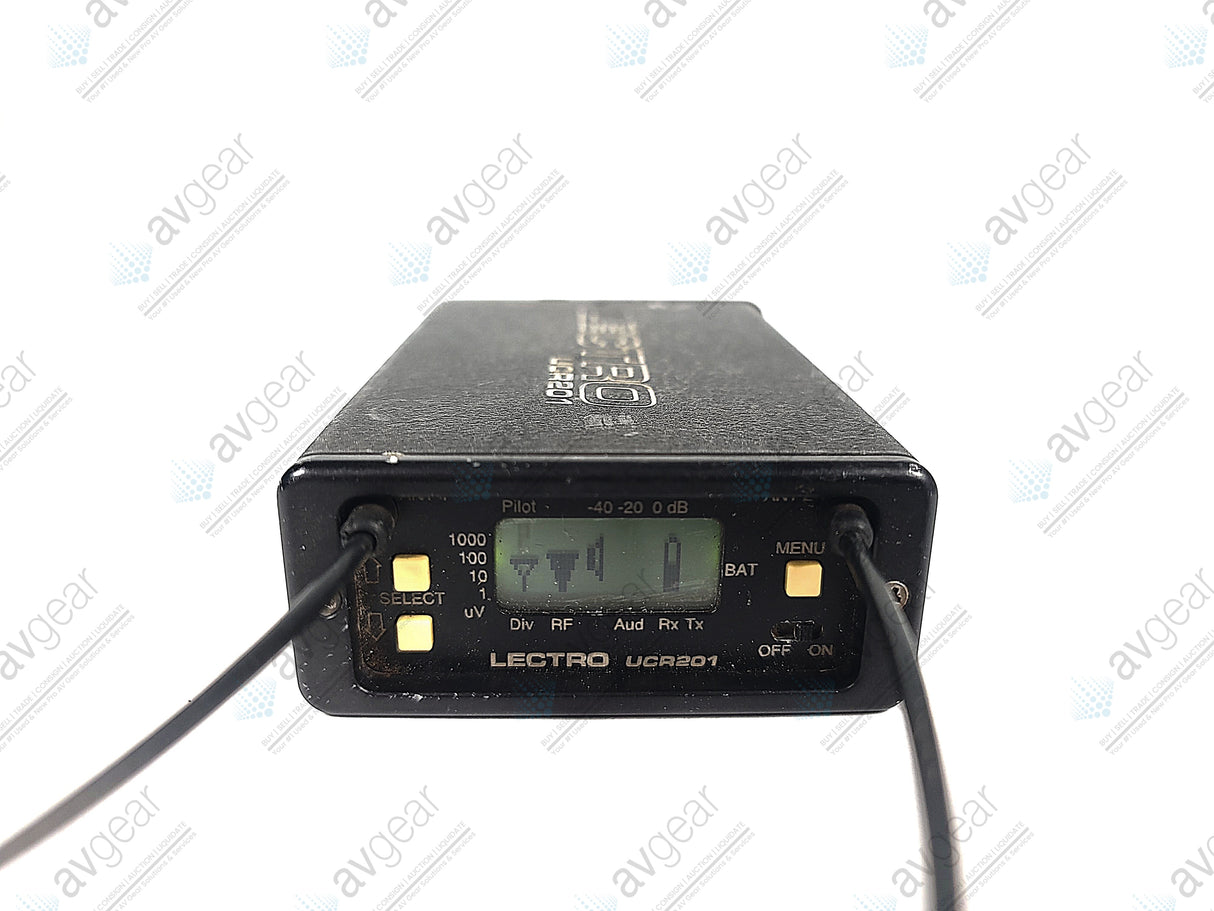 Lectrosonics UCR201 UHF Receiver Block 25 (640-665MHz) [Not For Use In The USA]