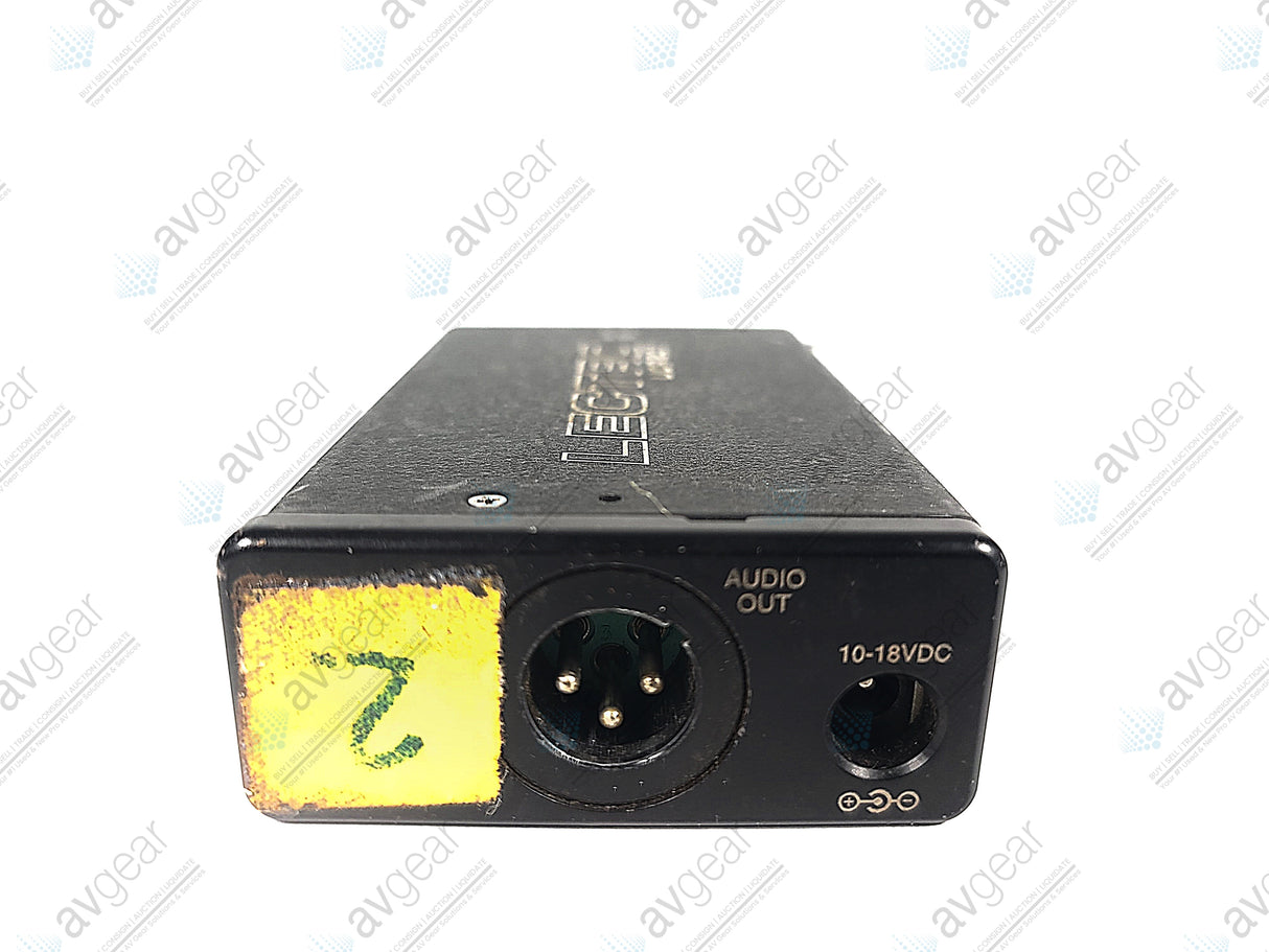 Lectrosonics UCR201 UHF Receiver Block 25 (640-665MHz) [Not For Use In The USA]