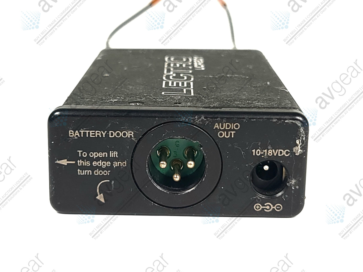 Lectrosonics UCR201 UHF Receiver Block 22 (563-588MHz)