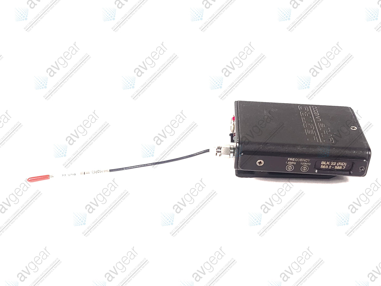 Lectrosonics UHF UM200C Belt Pack Transmitter Block 22 (563-588MHz)