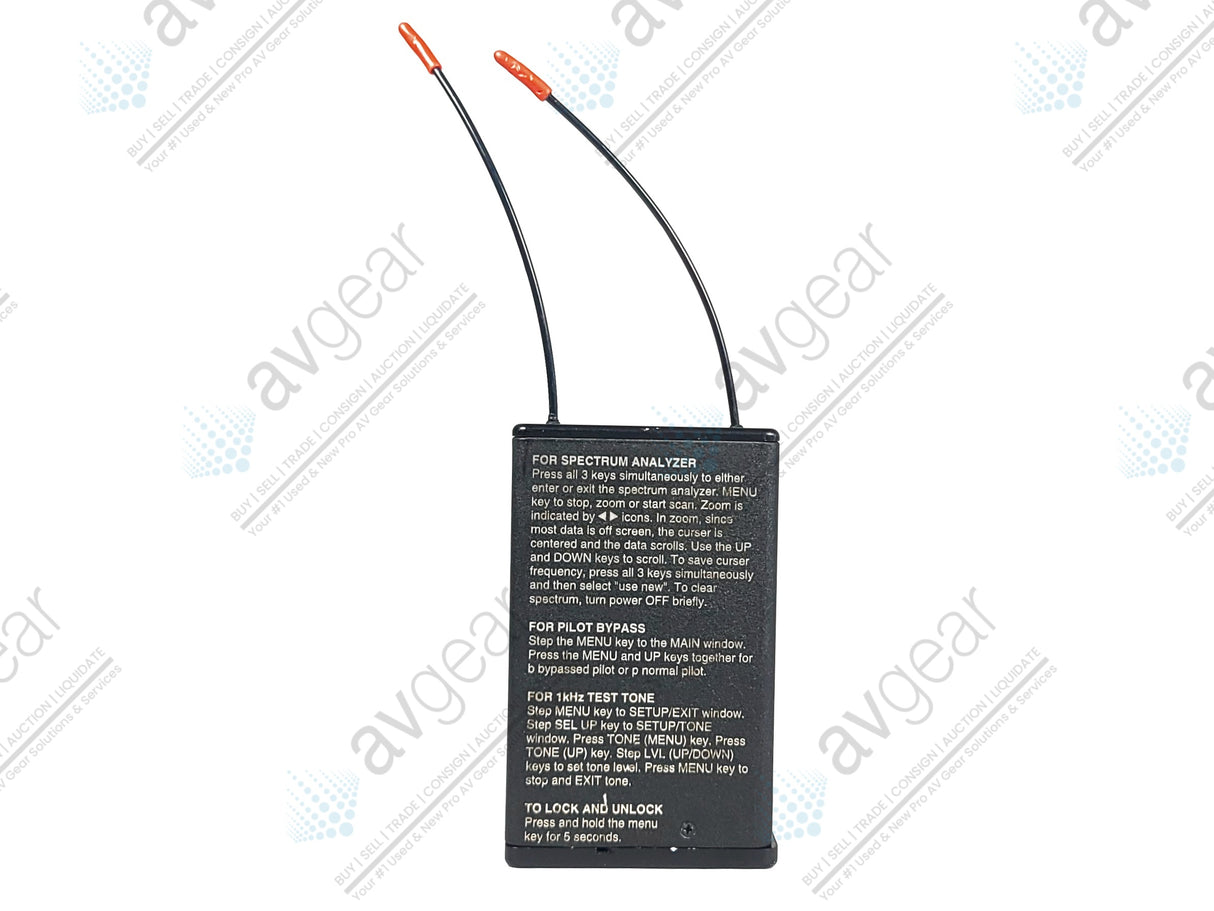 Lectrosonics UCR201 UHF Receiver Block 22 (563-588MHz)