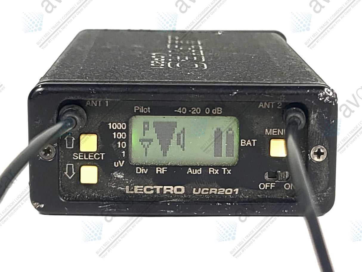 Lectrosonics UCR201 UHF Receiver Block 22 (563-588MHz)
