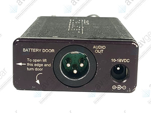 Lectrosonics UCR201 UHF Receiver Block 22 (563-588MHz)