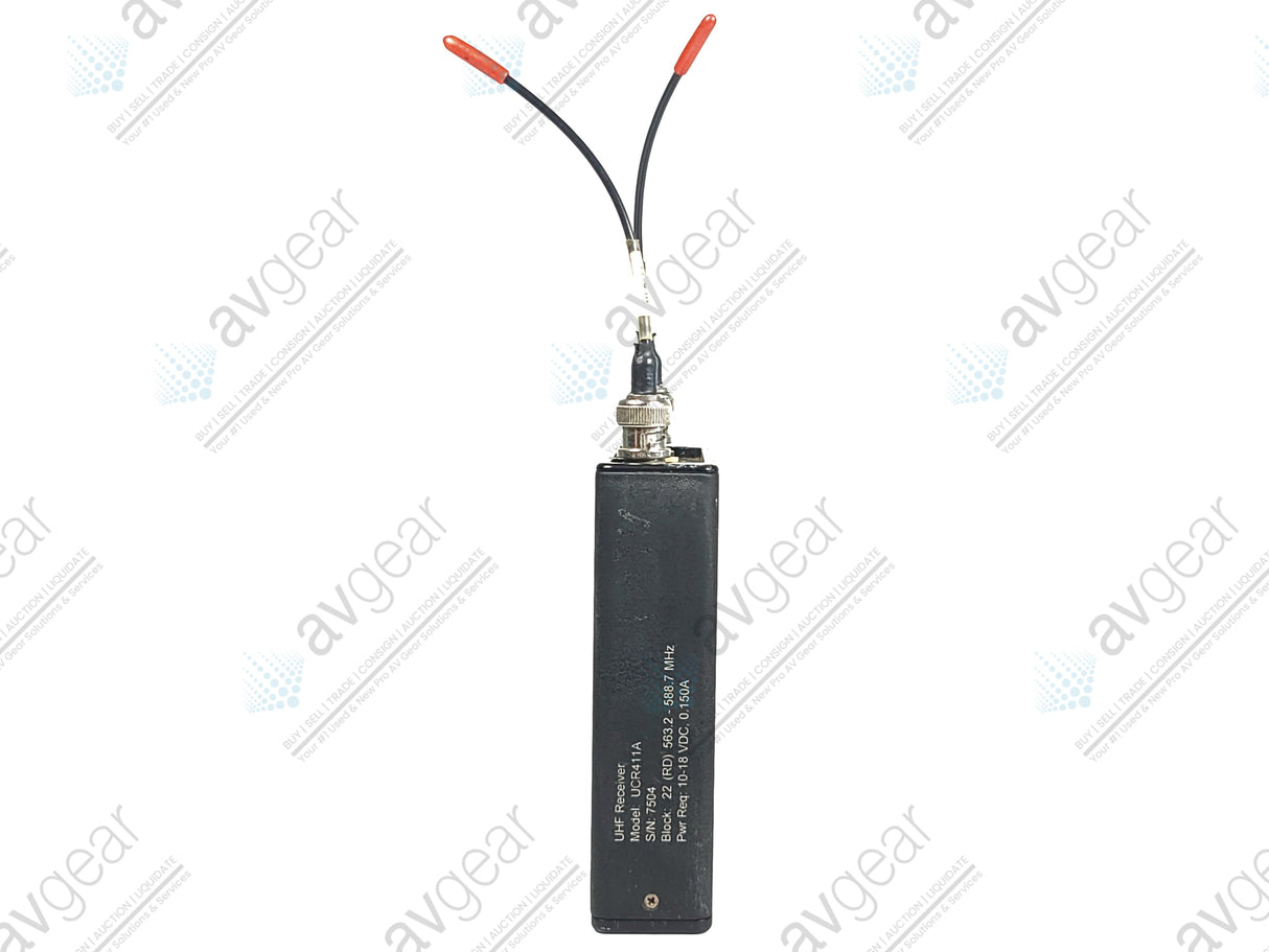 Lectrosonics UCR411A UHF Receiver Block 22 (563-588MHz)