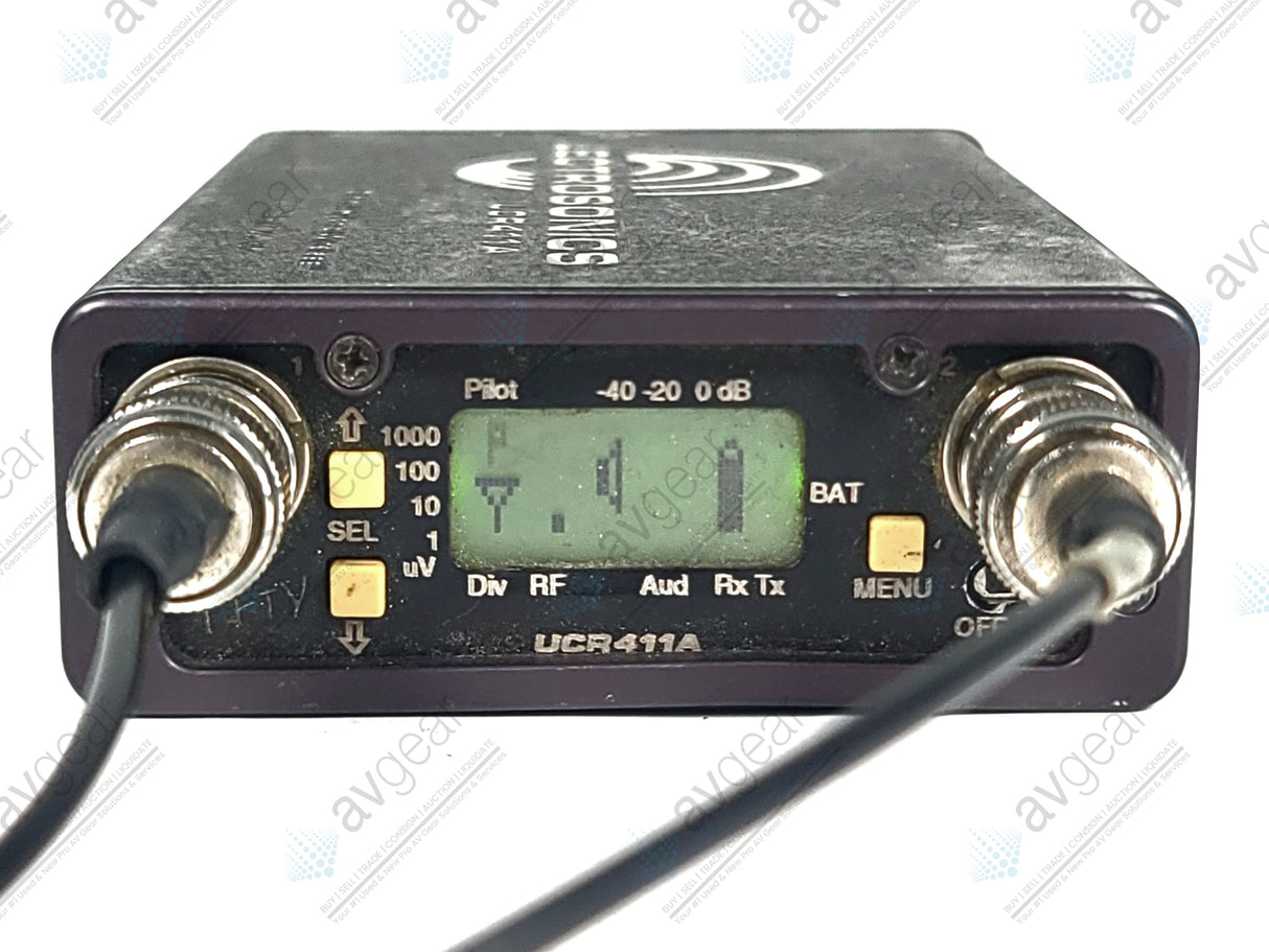Lectrosonics UCR411A Digital Hybrid Wireless Receiver Block 22 (563-588MHz)