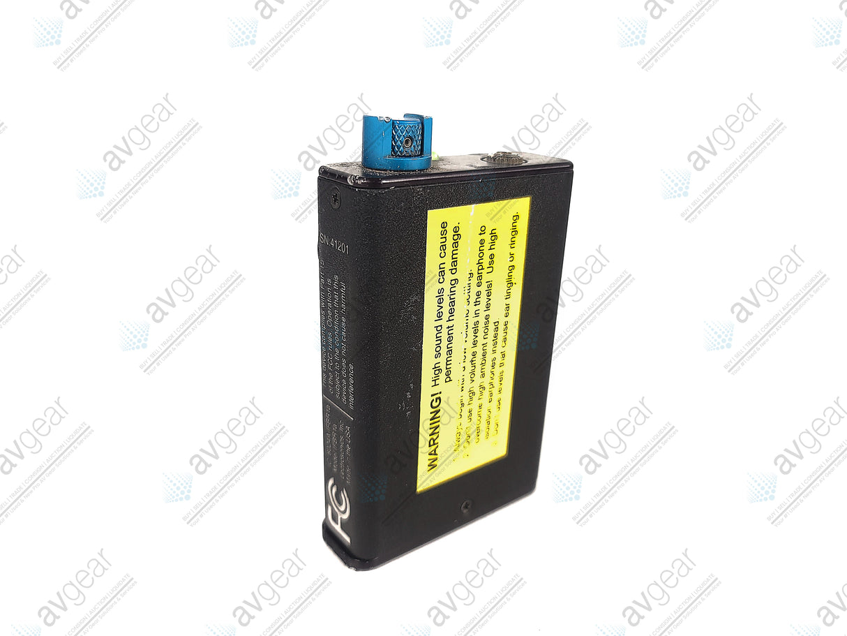 Lectrosonics IFB-R1A Belt-Pack Receiver (B:24 614-639MHz) [Not For Use In The USA] in Leather Pouch