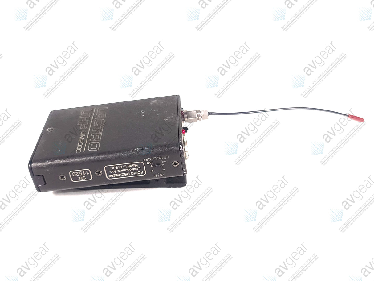 Lectrosonics UHF UM200C Belt Pack Transmitter Block 22 (563-588MHz)