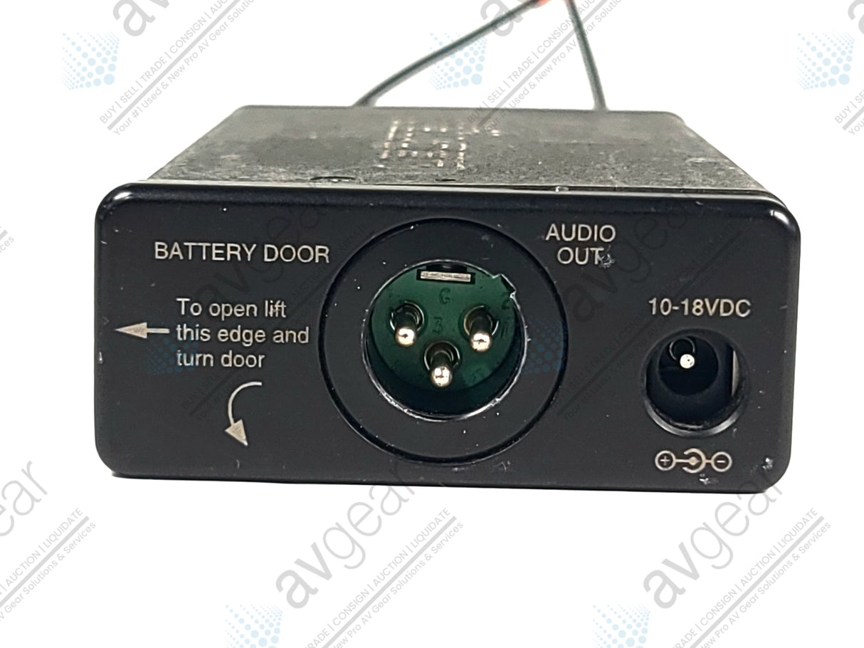 Lectrosonics UCR201 UHF Receiver Block 22 (563-588MHz)