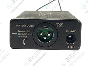 Lectrosonics UCR201 UHF Receiver Block 22 (563-588MHz)