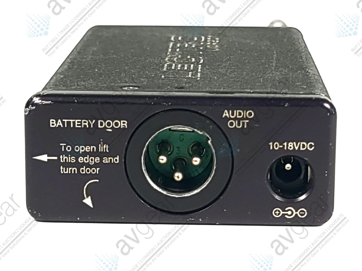 Lectrosonics UCR201 UHF Receiver Block 22 (563-588MHz)