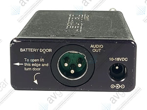 Lectrosonics UCR201 UHF Receiver Block 22 (563-588MHz)