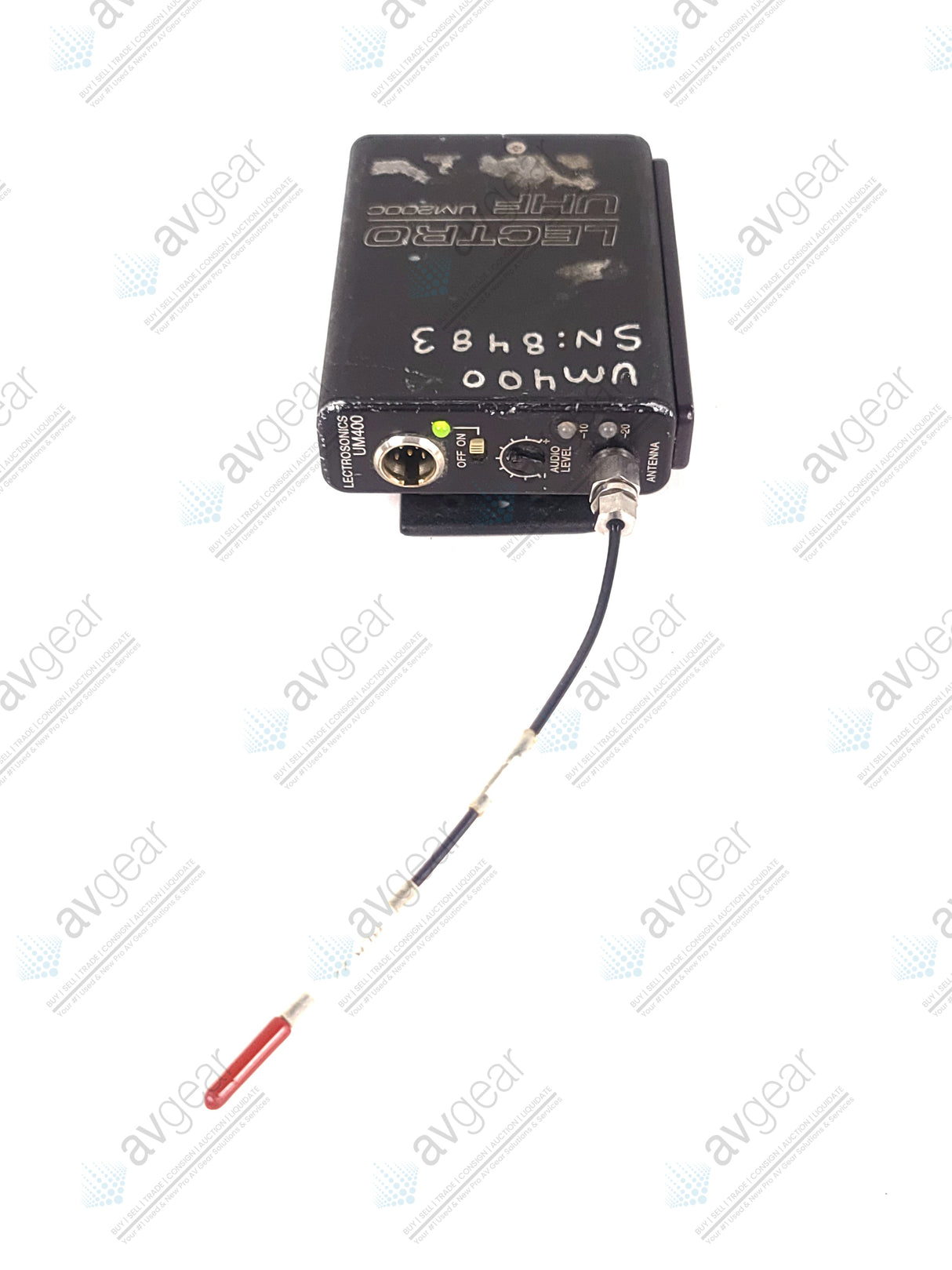 Lectrosonics UHF UM200C Belt Pack Transmitter Block 22 (563-588MHz)