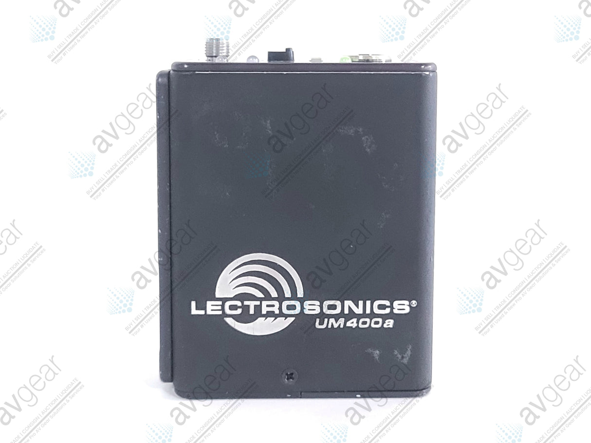 Lectrosonics UM400A Block 25 Belt Pack Transmitter (640-665MHz) [Not For Use In The USA]