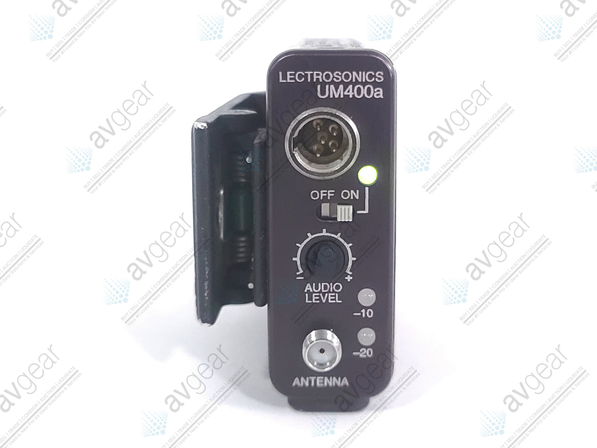 Lectrosonics UM400A Block 25 Belt Pack Transmitter (640-665MHz) [Not For Use In The USA]