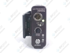 Lectrosonics UM400A Block 25 Belt Pack Transmitter (640-665MHz) [Not For Use In The USA]