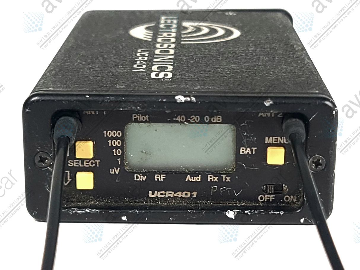Lectrosonics UCR401 UHF Receiver Block 22 (563-588MHz)